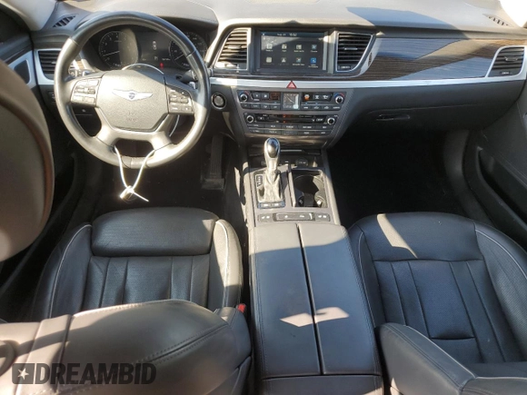 2015 Hyundai Genesis 3.8L with VIN KMHGN4JE2FU063843, listed as a Copart auction lot 68433684 with 152,730 mi miles and Salvage Title. Bid and sale history available at carsss.com. Image 8.