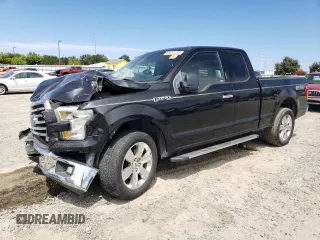 2015 Ford F-150 XL с VIN 1FTEX1C86FKE40441, выставлен на аукционе Copart как лот 65851435 с пробегом 101 185 миль миль и Списание • Salvage title. История ставок и продаж доступна на DreamBid. Изображение 1.