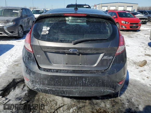 2018 Ford Fiesta SE with VIN 3FADP4EJ2JM112843, listed as a Copart auction lot 46143945 with 85,467 mi miles and Salvage Title. Bid and sale history available at DreamBid. Image 6.
