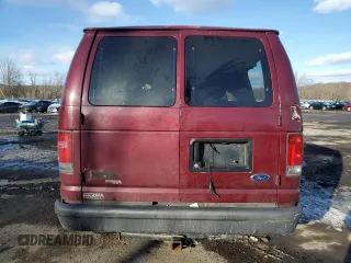 2007 Ford Econoline Passenger XL with VIN 1FBNE31L97DA48752, listed as a Copart auction lot 45878525 with Not provided miles and Salvage title. Bid and sale history available at DreamBid. Image 6.