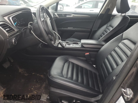 2020 Ford Fusion SEL with VIN 3FA6P0CD8LR195828, listed as a Copart auction lot 55522305 with 163,959 mi miles and Salvage title. Bid and sale history available at DreamBid. Image 7.