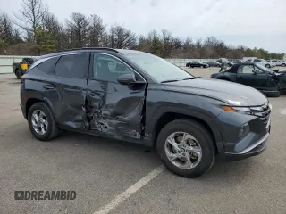 2023 Hyundai Tucson SEL with VIN 5NMJBCAE3PH261921, listed as a Copart auction lot 52076995 with 19,558 mi miles and Salvage Title. Bid and sale history available at DreamBid. Image 4.