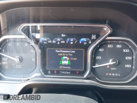 2021 GMC Sierra 1500 Denali с VIN 3GTU9FEL2MG103368, выставлен на аукционе IAAI как лот 42242258 с пробегом 73 460 миль миль и . История ставок и продаж доступна на DreamBid. Изображение 7.