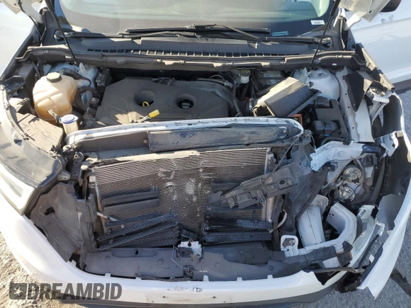 2017 Ford Edge SE with VIN 2FMPK3G90HBC31758, listed as a Copart auction lot 46449735 with 61,575 mi miles and Salvage title. Bid and sale history available at DreamBid. Image 13.