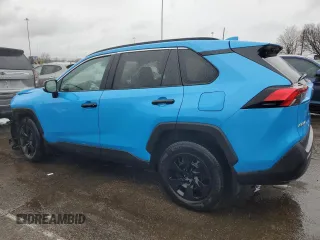 2019 Toyota RAV4 LE with VIN 2T3K1RFV6KW035136, listed as a Copart auction lot 47100395 with 88,568 mi miles and Salvage Title. Bid and sale history available at carsss.com. Image 2.