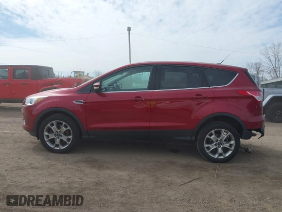 2013 Ford Escape SEL with VIN 1FMCU9H9XDUA81463, listed as a IAAI auction lot 41991257 with 102,867 mi miles and . Bid and sale history available at DreamBid. Image 15.