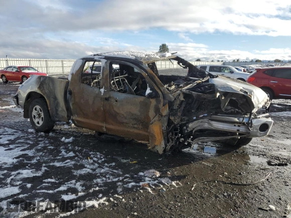 2010 Toyota Tundra 4WD Truck with VIN 5TFUM5F16AX015873, listed as a Copart auction lot 86865444 with 0 mi miles and Salvage Title. Bid and sale history available at carsss.com. Image 4.