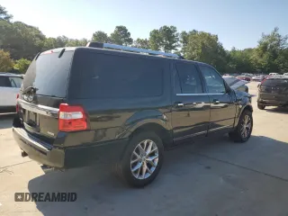 2015 Ford Expedition EL Limited with VIN 1FMJK1KT9FEF44144, listed as a Copart auction lot 68634894 with 81,211 mi miles and Salvage Title. Bid and sale history available at carsss.com. Image 3.