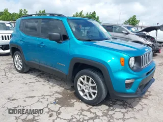 2022 Jeep Renegade Latitude z VIN ZACNJDB10NPN77271, wystawiony jako IAAI lot #42512854 z przebiegiem 43 182 mil mil oraz . Historia ofert i sprzedaży dostępna na DreamBid. Obrazek 1.