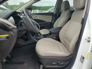 2018 Hyundai Santa Fe 2.4L z VIN 5NMZU3LB6JH104469, wystawiony jako Copart lot #57587495 z przebiegiem 78 267 mil mil oraz Szkoda całkowita • Salvage title. Historia ofert i sprzedaży dostępna na DreamBid. Obrazek 7.