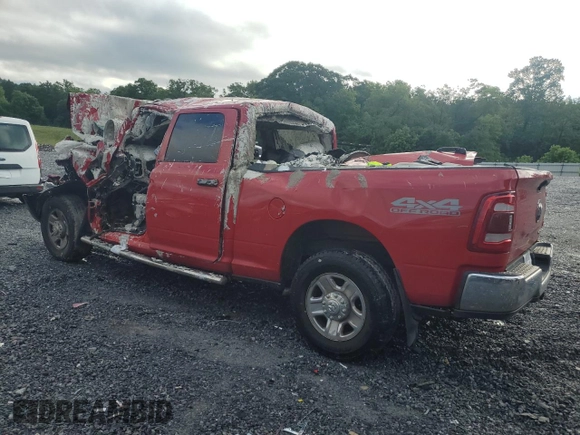 2020 Ram 2500 Tradesman with VIN 3C6UR5CL2LG267335, listed as a Copart auction lot 56369855 with Not provided miles and Non repairable. Bid and sale history available at DreamBid. Image 2.