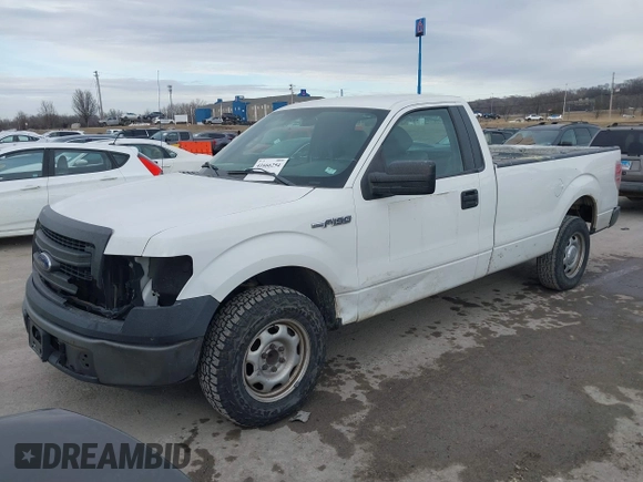 2013 Ford F-150 XL with VIN 1FTMF1CM2DKE62624, listed as a IAAI auction lot 41666254 with 255,051 mi miles and . Bid and sale history available at carsss.com. Image 2.