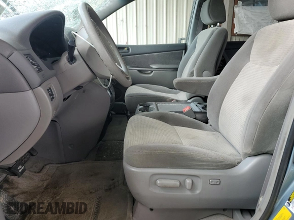 2006 Toyota Sienna CE with VIN 5TDZA23C26S395925, listed as a Copart auction lot 49884685 with 174,680 mi miles and Salvage Title. Bid and sale history available at carsss.com. Image 7.