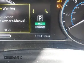 2021 Nissan LEAF SV with VIN 1N4AZ1CV8MC556168, listed as a IAAI auction lot 41758095 with 16,631 mi miles and . Bid and sale history available at DreamBid. Image 7.