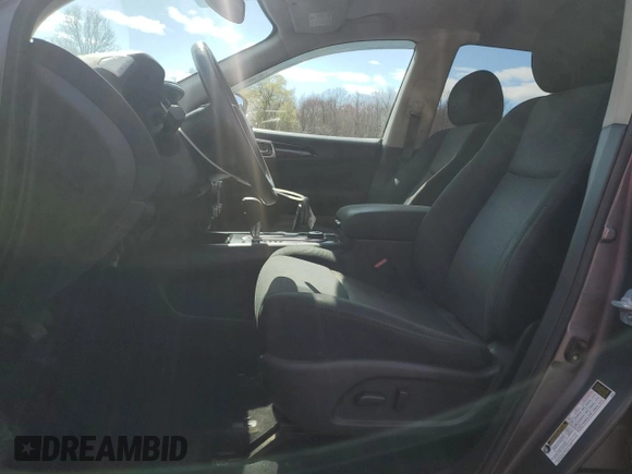 2017 Nissan Pathfinder Platinum with VIN 5N1DR2MM5HC667376, listed as a Copart auction lot 53351515 with 136,530 mi miles and Clean title. Bid and sale history available at DreamBid. Image 7.