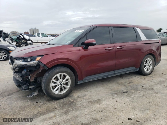 2022 Kia Carnival LXS with VIN KNDNB4H33N6126010, listed as a Copart auction lot 70606774 with 118,721 mi miles and Salvage Title. Bid and sale history available at carsss.com. Image 1.