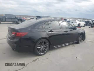 2019 Acura TLX w/A-Spec Pkg with VIN 19UUB2F6XKA004297, listed as a Copart auction lot 89343005 with 112,572 mi miles and Clean Title. Bid and sale history available at carsss.com. Image 3.