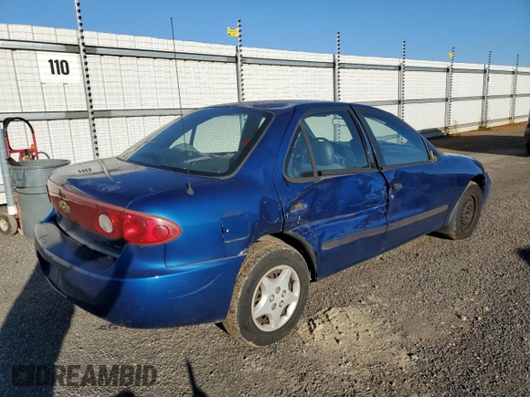 2004 Chevrolet Cavalier with VIN 1G1JC52F147151381, listed as a Copart auction lot 80038484 with 158,627 mi miles and Salvage Title. Bid and sale history available at carsss.com. Image 3.