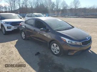 2018 Kia Forte LX with VIN 3KPFL4A76JE217369, listed as a IAAI auction lot 41673754 with 100,545 mi miles. Bid and sale history available at carsss.com. Image 1.