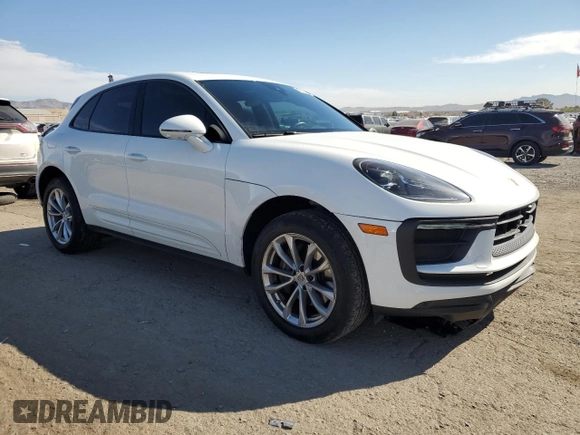 2023 Porsche Macan with VIN WP1AA2A59PLB10768, listed as a Copart auction lot 49745285 with 42,800 mi miles and Salvage Title. Bid and sale history available at carsss.com. Image 4.