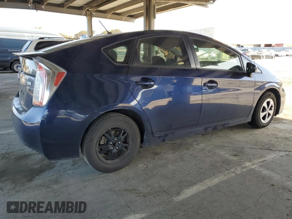 2013 Toyota Prius One with VIN JTDKN3DUXD1725534, listed as a Copart auction lot 51963425 with 188,447 mi miles and Salvage Title. Bid and sale history available at DreamBid. Image 3.