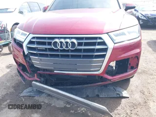 2018 Audi Q5 Premium Plus with VIN WA1BNAFYXJ2077049, listed as a IAAI auction lot 41908063 with 106,215 mi miles. Bid and sale history available at carsss.com. Image 6.