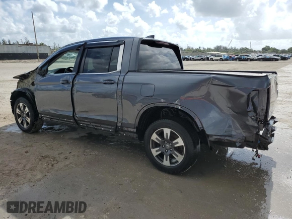 2018 Honda Ridgeline RTL with VIN 5FPYK3F56JB016036, listed as a Copart auction lot 60274985 with 86,934 mi miles and Non repairable. Bid and sale history available at DreamBid. Image 2.