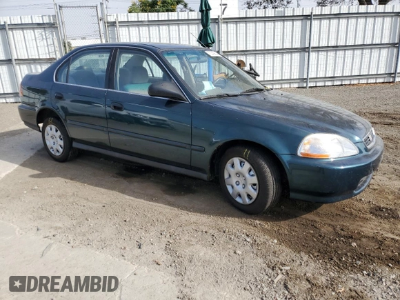 1998 Honda Civic LX with VIN JHMEJ6673WS016828, listed as a Copart auction lot 73740904 with 80,801 mi miles and Salvage Title. Bid and sale history available at carsss.com. Image 4.