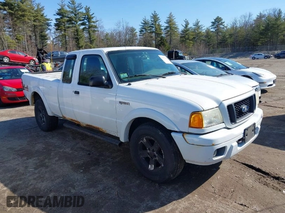 2005 Ford Ranger XLT with VIN 1FTZR45E75PA18244, listed as a IAAI auction lot 41997605 with 184,558 mi miles and . Bid and sale history available at DreamBid. Image 1.