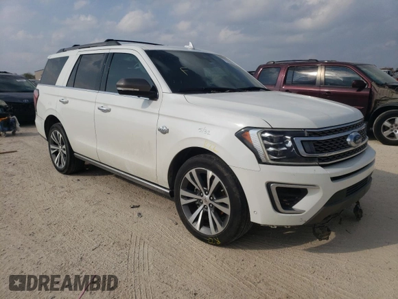 2020 Ford Expedition King Ranch with VIN 1FMJU1PT7LEA07965, listed as a Copart auction lot 70700392 with 56,565 mi miles. Bid and sale history available at carsss.com. Image 4.