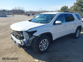 2018 Chevrolet Traverse LT Cloth with VIN 1GNEVGKW5JJ105265, listed as a IAAI auction lot 41784147 with 144,634 mi miles. Bid and sale history available at carsss.com. Image 18.