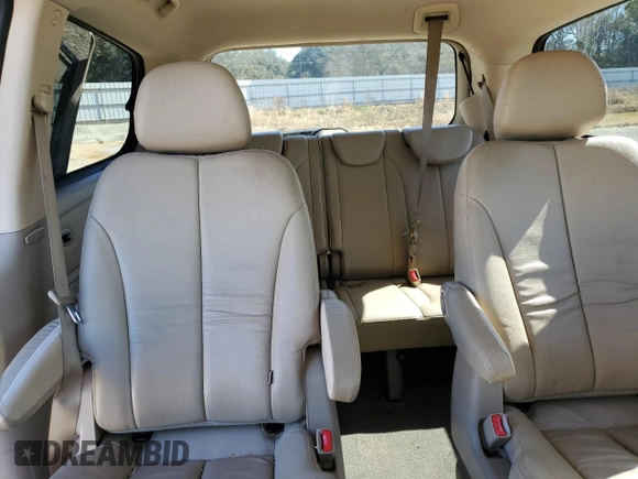 2014 Kia Sedona EX with VIN KNDMH4C75E6588878, listed as a Copart auction lot 45893185 with 109,464 mi miles and Salvage Title. Bid and sale history available at carsss.com. Image 10.