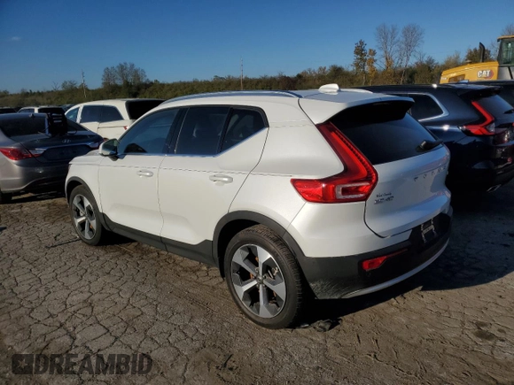 2023 Volvo XC40 Plus Bright Theme with VIN YV4L12UN9P2911905, listed as a Copart auction lot 79950284 with Not Provided miles and Salvage Title. Bid and sale history available at DreamBid. Image 2.