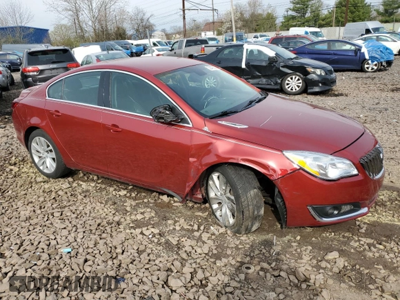 2014 Buick Regal with VIN 2G4GL5EX6E9179064, listed as a Copart auction lot 52340625 with 106,135 mi miles and Salvage Title. Bid and sale history available at DreamBid. Image 4.