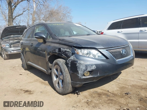 2010 Lexus RX 350 with VIN 2T2BK1BAXAC032746, listed as a IAAI auction lot 41794442 with 138,639 mi miles. Bid and sale history available at carsss.com. Image 6.