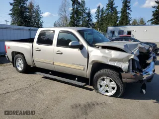 2009 Chevrolet Silverado 1500 LTZ with VIN 3GCEK33M09G261850, listed as a Copart auction lot 51839325 with 0 mi miles and Salvage Title. Bid and sale history available at carsss.com. Image 4.