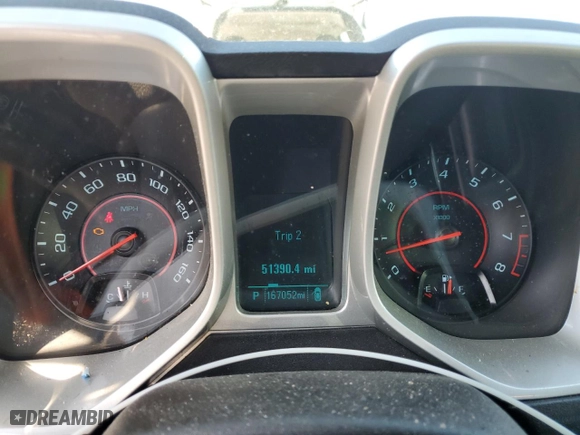 2012 Chevrolet Camaro 1LT with VIN 2G1FB1E38C9195216, listed as a Copart auction lot 48519575 with 167,052 mi miles and Salvage Title. Bid and sale history available at carsss.com. Image 9.
