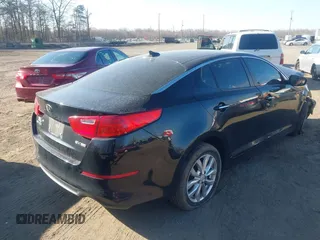 2015 Kia Optima EX with VIN 5XXGN4A7XFG424005, listed as a IAAI auction lot 41894152 with 162,400 mi miles. Bid and sale history available at carsss.com. Image 4.