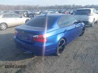 2008 BMW 3 Series 335xi with VIN WBAVD53568A010193, listed as a IAAI auction lot 41664727 with 153,526 mi miles. Bid and sale history available at carsss.com. Image 4.