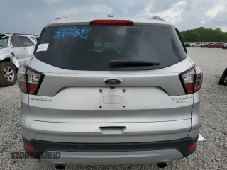 2017 Ford Escape Titanium with VIN 1FMCU0J96HUC12822, listed as a Copart auction lot 54259375 with 127,114 mi miles and Salvage Title. Bid and sale history available at DreamBid. Image 6.