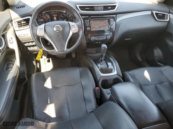 2016 Nissan Rogue SV with VIN 5N1AT2MV3GC855132, listed as a Copart auction lot 49412885 with 135,514 mi miles and Salvage Title. Bid and sale history available at carsss.com. Image 8.