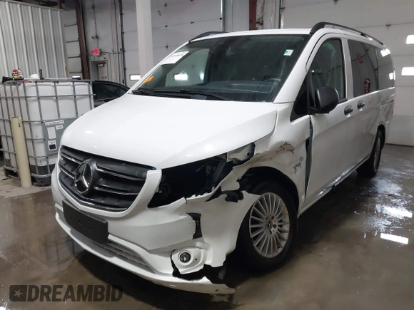 2023 Mercedes-Benz Metris with VIN W1WV0FEY8P4332203, listed as a IAAI auction lot 41510870 with 8,203 mi miles and . Bid and sale history available at DreamBid. Image 19.