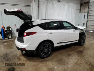 2022 Acura RDX w/A-Spec Package with VIN 5J8TC2H67NL016678, listed as a Copart auction lot 43803575 with 57,478 mi miles and Salvage Title. Bid and sale history available at carsss.com. Image 3.