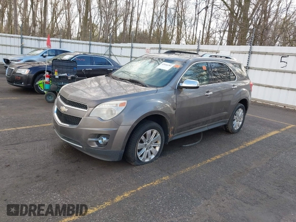 2010 Chevrolet Equinox LTZ with VIN 2CNFLGEY6A6290600, listed as a IAAI auction lot 42046281 with 137,687 mi miles and . Bid and sale history available at DreamBid. Image 2.
