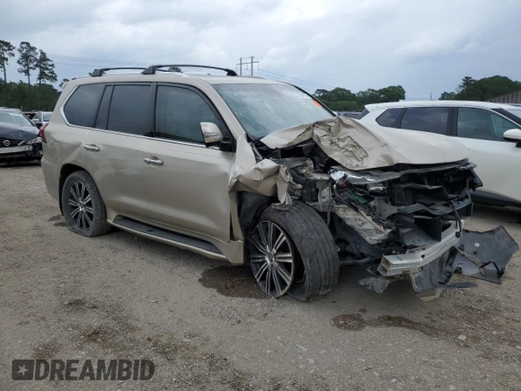 2020 Lexus LX 570 z VIN JTJDY7AX3L4316596, wystawiony jako Copart lot #53834125 z przebiegiem Nie podano mil oraz Szkoda całkowita • Salvage title. Historia ofert i sprzedaży dostępna na DreamBid. Obrazek 4.