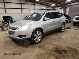 2012 Chevrolet Traverse LTZ z VIN 1GNKVLED1CJ408939, wystawiony jako Copart lot #46932055 z przebiegiem 225 200 mil mil oraz Czysty tytuł • Clean title. Historia ofert i sprzedaży dostępna na DreamBid. Obrazek 1.