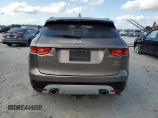 2017 Jaguar F-Pace S with VIN SADCM2BV3HA497710, listed as a Copart auction lot 53734735 with 61,303 mi miles and Clean Title. Bid and sale history available at DreamBid. Image 6.