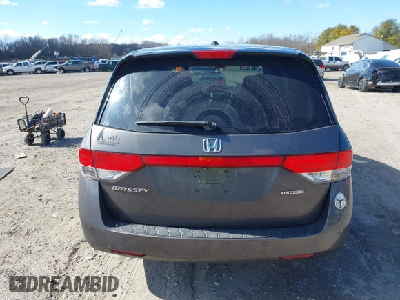 2016 Honda Odyssey Touring Elite with VIN 5FNRL5H90GB128006, listed as a IAAI auction lot 41695438 with 133,337 mi miles. Bid and sale history available at carsss.com. Image 16.