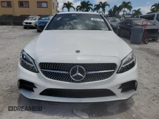 2019 Mercedes-Benz C 300 with VIN 55SWF8DB7KU295023, listed as a Copart auction lot 60521195 with 69,097 mi miles and Salvage title. Bid and sale history available at DreamBid. Image 5.
