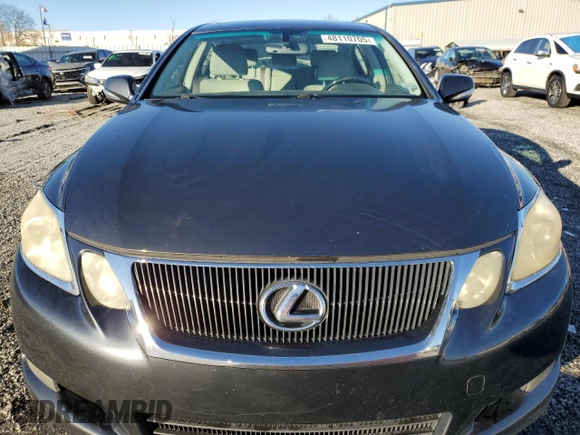 2008 Lexus GS 350 with VIN JTHBE96S380034323, listed as a Copart auction lot 48110705 with 238,921 mi miles and Salvage Title. Bid and sale history available at carsss.com. Image 5.